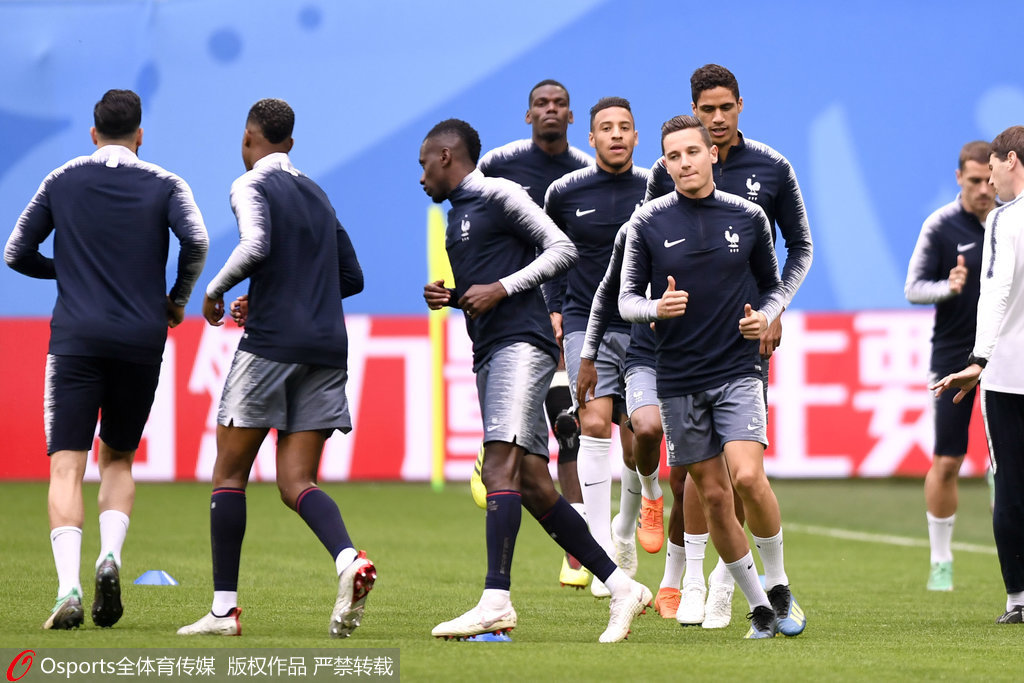 法国队碾压印度队,黄鸭组合统治全场 法国队碾压印度队,黄鸭组合统治全场